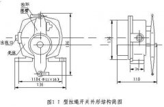 JYB/KS-2，JYB/KS-1雙向拉繩開關(guān)，事故開關(guān)KBW-220L防爆拉繩開關(guān)