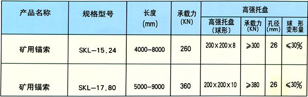 籠型加強(qiáng)錨索